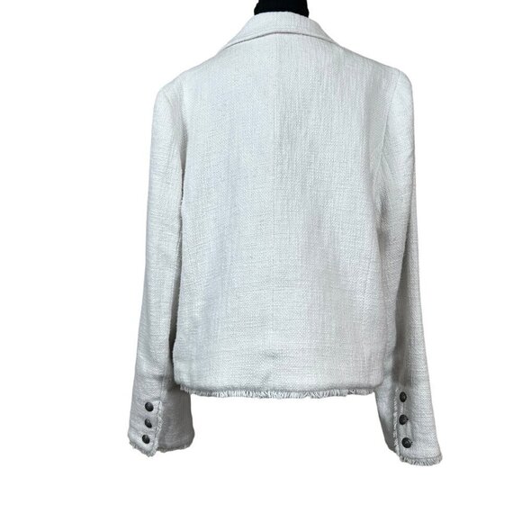 Sundance White Textured Blazer - Picture 3 of 9